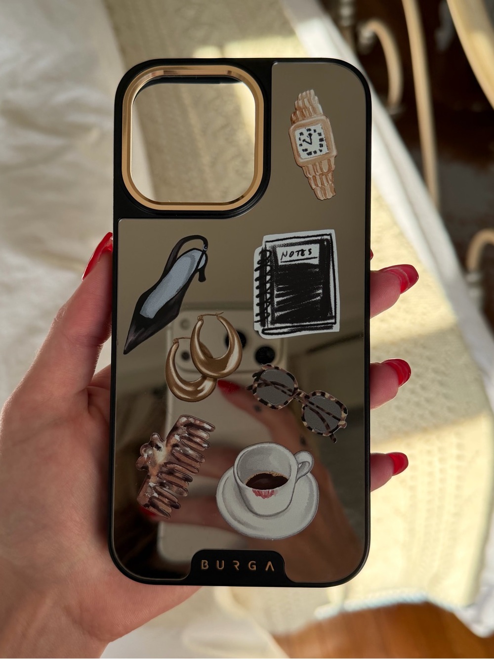BURGA Mirror iPhone 15 Pro Max Case